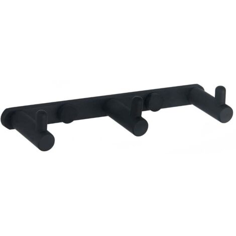 Mexen dreifach drehbarer Handtuchhaken, Schwarz - 709163-70