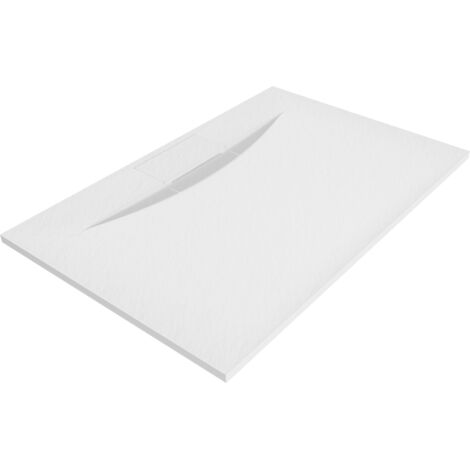 Mexen Egon plato de ducha rectangular SMC 150 x 90 cm, blanco - 4R109015