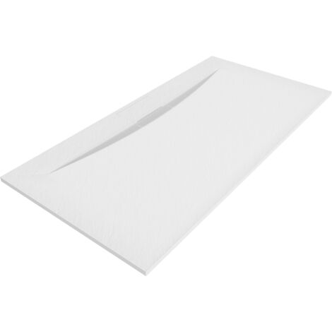 Mexen Egon plato de ducha rectangular SMC 180 x 80 cm, blanco - 4R108018