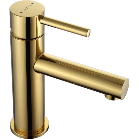 Mexen Elba batteria lavabo, oro - 74100-50