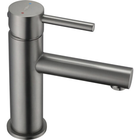 Mexen Elba grifo para lavabo, grafito - 74100-66