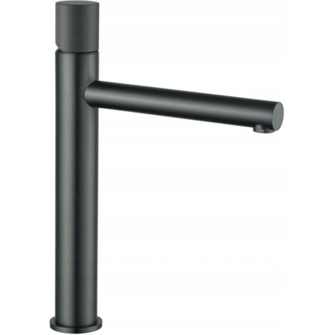 Mexen Elba One grifo alto para lavabo, grafito - 74111-66