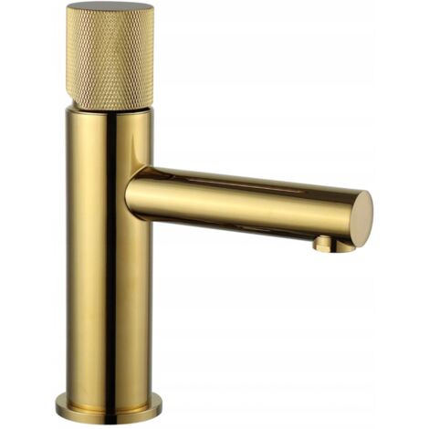 Mexen Elba One rubinetto per lavabo, oro - 74101-50