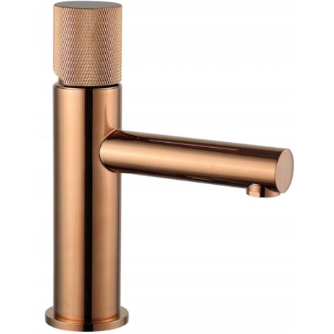 Mexen Elba One rubinetto per lavabo, oro rosa - 74101-60