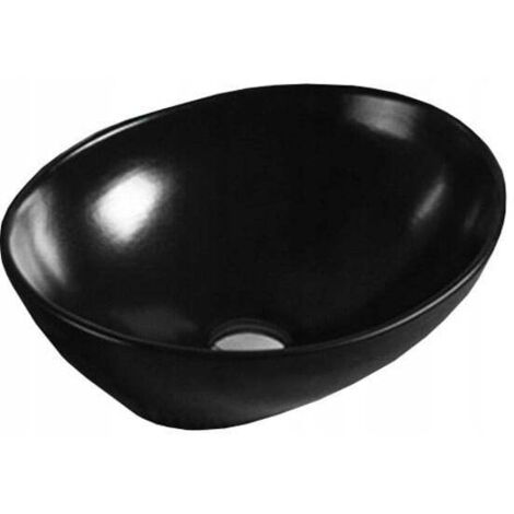 Mexen Elza lavabo de comptoir 40 x 33 cm, Noir - 21014070