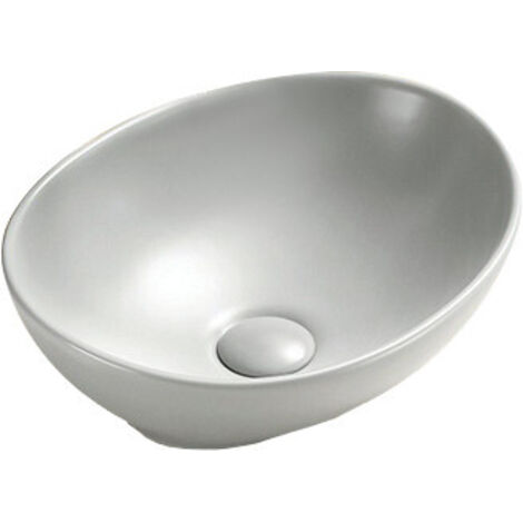 Mexen Elza lavabo de comptoir 40 x 33 cm, Platine mat - 21014063
