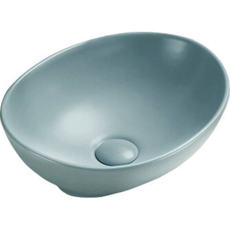 Mexen Elza lavabo de comptoir 40 x 33 cm, Vert mat clair - 21014048