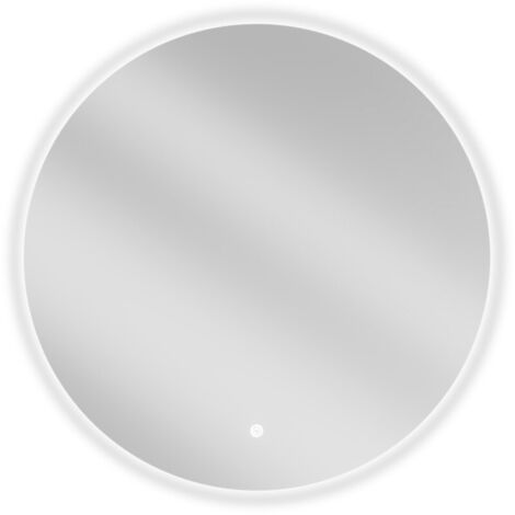 Mexen Erg specchio da bagno illuminato, rotondo 70 cm, LED 6000K, antiappannamento - 9823-070-070-611-00