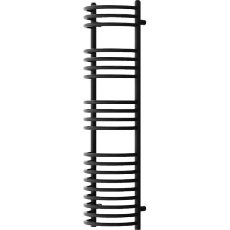 Mexen Eros radiatore da bagno 1200 x 318 mm, 421 W, nero - W112-1200-318-00-70