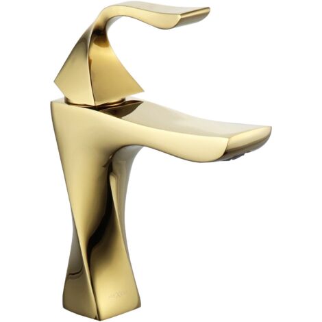 Mexen Estrella miscelatore lavabo, oro - 72300-50