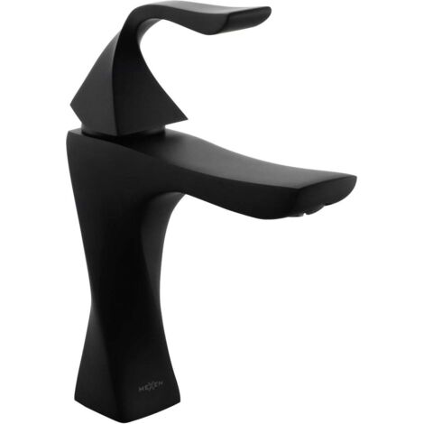 Mexen Estrella rubinetteria lavabo, nero - 72300-70