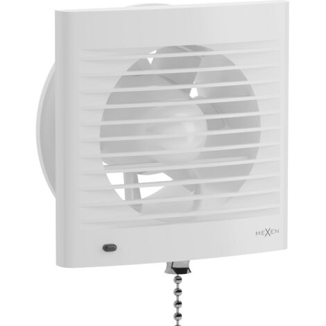 Mexen EXS 120 ventilatore da bagno, interruttore a corda, bianco - W9604-125K-00