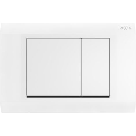 Mexen Fenix 01 bot贸n de descarga, blanco mate - 600120