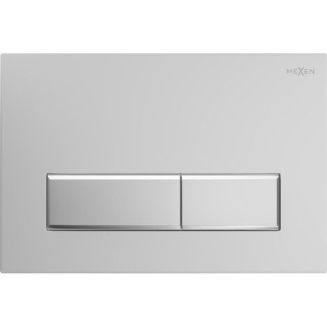 Mexen Fenix 09 bot贸n de descarga, cromo mate - 600902