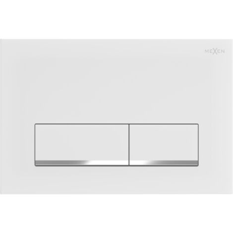 Mexen Fenix 12 bot贸n de descarga, blanco mate - 601220