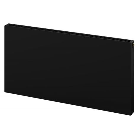 Mexen Flat CVF21 Plattenheizkörper 900 x 1300 mm, unterer Anschluss, 2066 W, schwarz - W621F-090-130-70