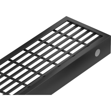 Mexen Flat M33 cubierta para desag眉e lineal 70 cm, negra - 1733070