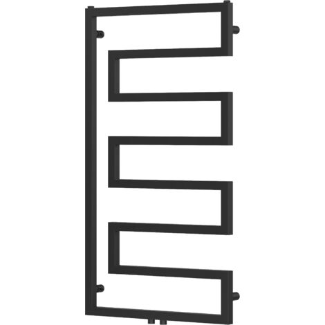 Mexen Floryda radiatore decorativo 1080 x 600 mm, 358 W, nero - W206-1080-600-00-70