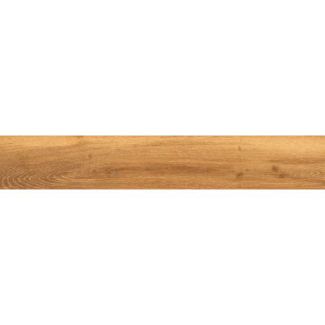 Mexen Future Carreau en grès émaillé Honey rectifié G1, semblable au bois pour sol et mur 120 x 20 cm, mat
