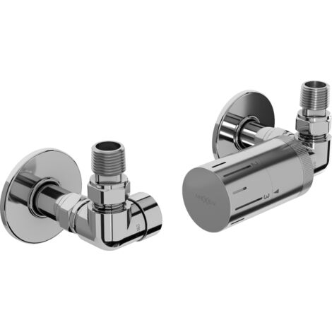 Mexen G05 kit thermostatique axial avec cache R, chromé - W903-958-904-01