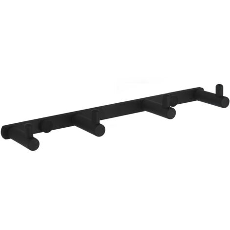 Mexen gancho cu谩druple para toallas, negro - 709164-70