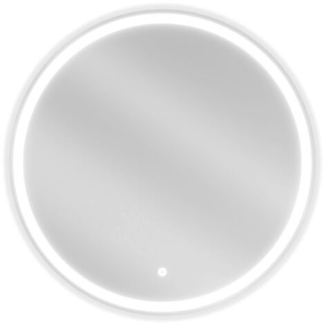 Mexen Gobi specchio da bagno retroilluminato, rotondo 70 cm, LED 6000K, antiappannamento - 9801-070-070-611-00
