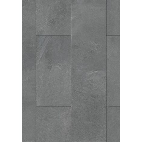 Mexen Grey Dark pannelli in vinile 610 x 305 mm SPC 6,5 mm, sottofondo IXPE 1,5 mm, 4 V-Fuga, Ardesia - F1159-0610-305-505-4V1-9