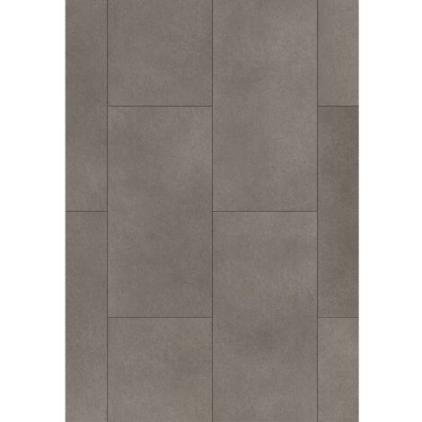 Mexen Grey Mist campione di pannelli in vinile 610 x 305 mm SPC 6,5 mm, sottostrato IXPE 1,5 mm, 4 V-Fuga, Pietra - F1155-S