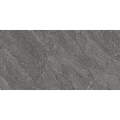 Mexen Harper Gris grès émaillé rectifié G1, carreau sol-mur 120 x 60 cm, carving - TL422-120-060-02