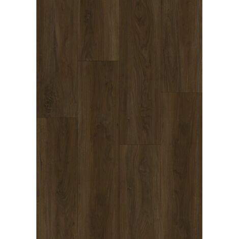 Mexen Henderson muestra de paneles de vinilo 1240 x 182 mm SPC 6,5 mm, base IXPE 1,5 mm, 4 V-Fuga, Nogal - F1085-S