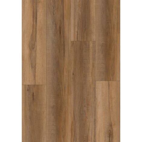 Mexen Hialeah échantillon de panneaux vinyles 1240 x 182 mm SPC 6,5 mm, sous-couche IXPE 1,5 mm, 4 V-Fuga, Katalapa - F1095-S