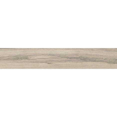 Mexen Hirera Grès émaillé rectifié Mint G1, carreau imitation bois sol-mur 120 x 20 cm, mat - TL611-120-020-10