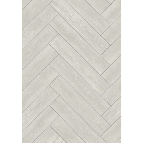 Mexen Hollywood  panneaux vinyles motif chevron 635 x 127 mm SPC 6,5 mm sous-couche 1,5 mm, 4 V-Joint, Chêne