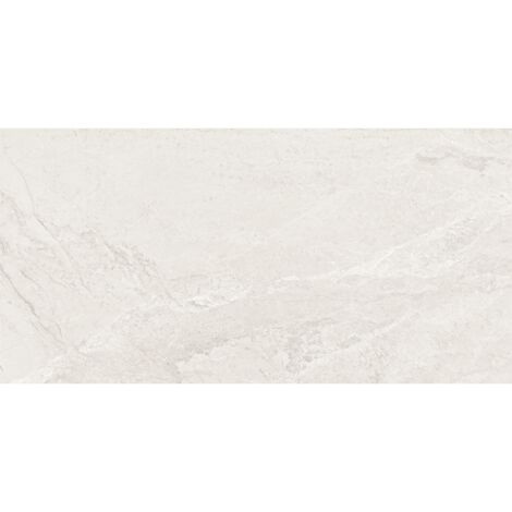 Mexen Homes Bianco grès émaillé rect. G1, carreaux sol-mur 120 x 60 cm, brillant - TL151-120-060-00