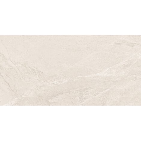 Mexen Homes Échantillon de grès émaillé rectifié Ivory, carreau de sol et mur, brillant - TL151-02-S