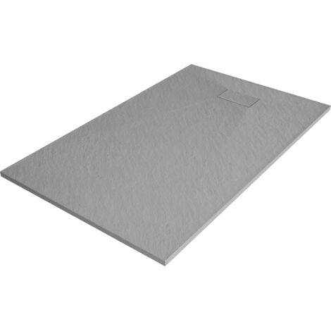 Mexen Hugo plato de ducha rectangular SMC 140 x 80 cm, gris - 42618014