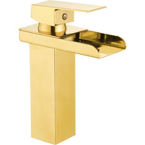 Mexen Hydra rubinetto da lavabo, oro - 744900-50