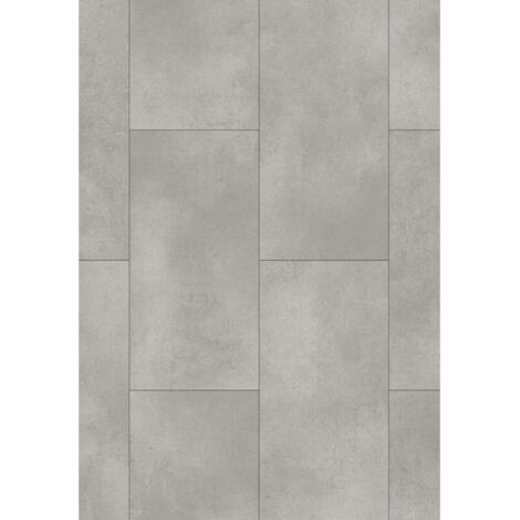 Mexen Imperiale Grau Muster der Vinylpaneele 610 x 305 mm SPC 6,5 mm, IXPE-Unterlage 1,5 mm, 4-seitige V-Fuge, Beton - F1154-S