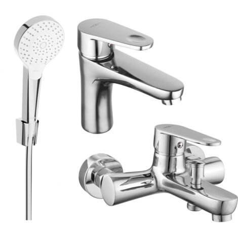 Mexen Kama R05 set da bagno, cromato - 72503R05-00