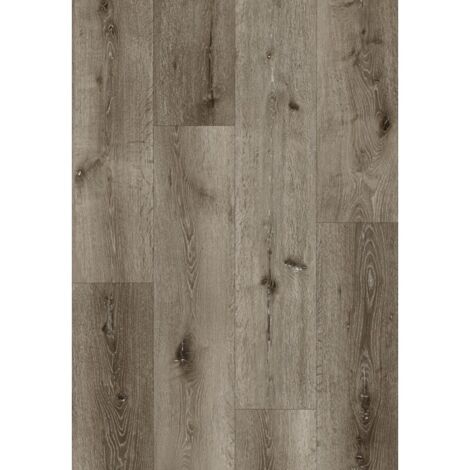 Mexen Kansas Vinyl-Panelprobe 1240 x 182 mm SPC 6,5 mm, IXPE-Unterlage 1,5 mm, 4-seitige V-Fuge, Eiche - F1032-S