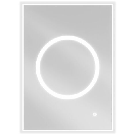 Mexen Koga specchio da bagno retroilluminato 50 x 70 cm, LED 6000K, antiappannamento - 9821-050-070-611-00