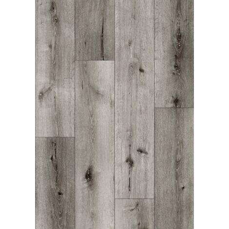 Mexen Lago Vista échantillon de panneaux vinyles 1240 x 182 mm SPC 6,5 mm, sous-couche IXPE 1,5 mm, 4 V-Fuga, Chêne - F1035-S