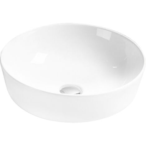 Mexen Lana lavabo de comptoir 41 x 41 cm, Blanc - 22234100
