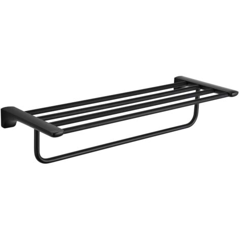 Mexen Lea estante para toalla, negro - 7026020-70