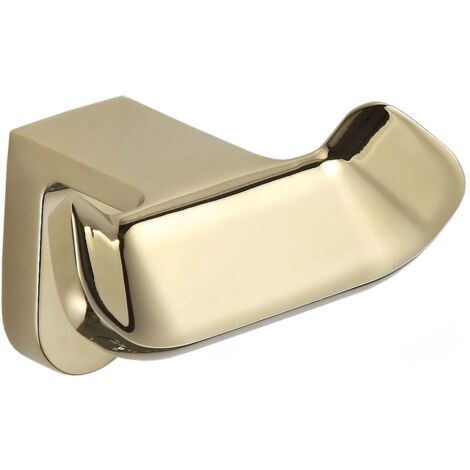 Mexen Lea gancho doble para toalla, dorado - 7026035-50