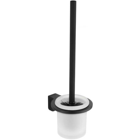 Mexen Lea spazzola per WC, nera - 7026050-70