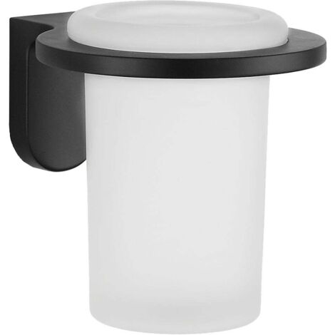 Mexen Lea Zahnputzbecher, Schwarz - 7026038-70