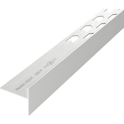 Mexen Line-B Bodenablaufleiste 180 cm rechts, Inox - 181001180R