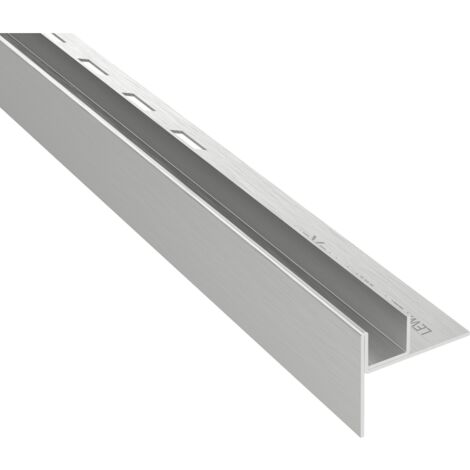 Mexen Line-B liste de pente pour verre 120 cm gauche, inox - 181004120L