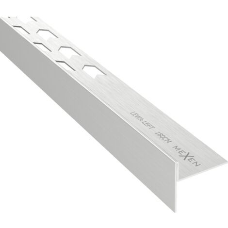 Mexen Line-B listello di pendenza per pavimento 180 cm sinistra, inox - 181001180L